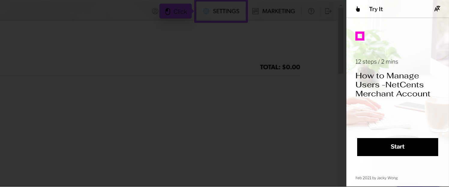 How to Manage Users -NetCents Merchant Account